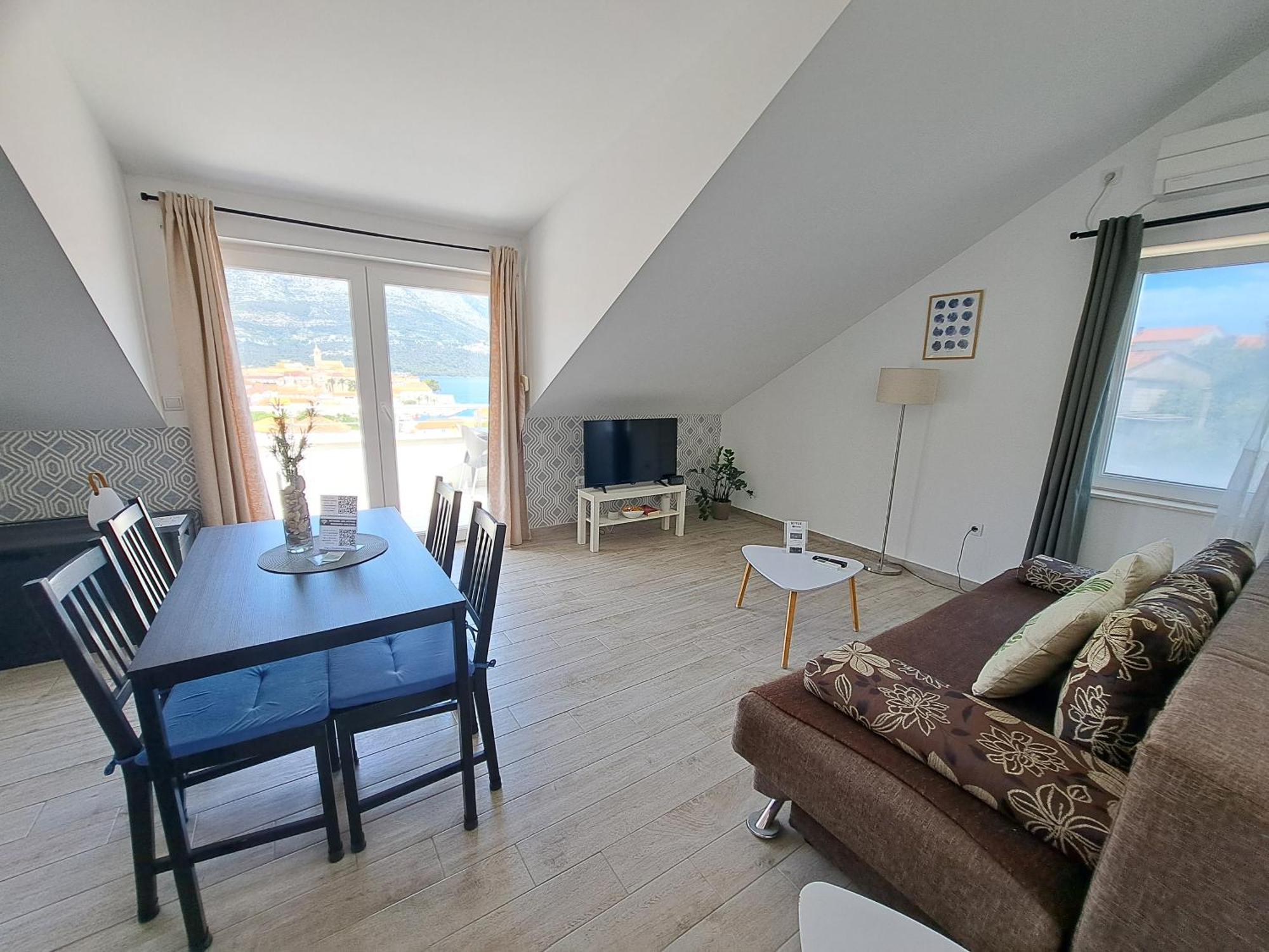 Adriatic Pearl Korcula Apartment Bagian luar foto