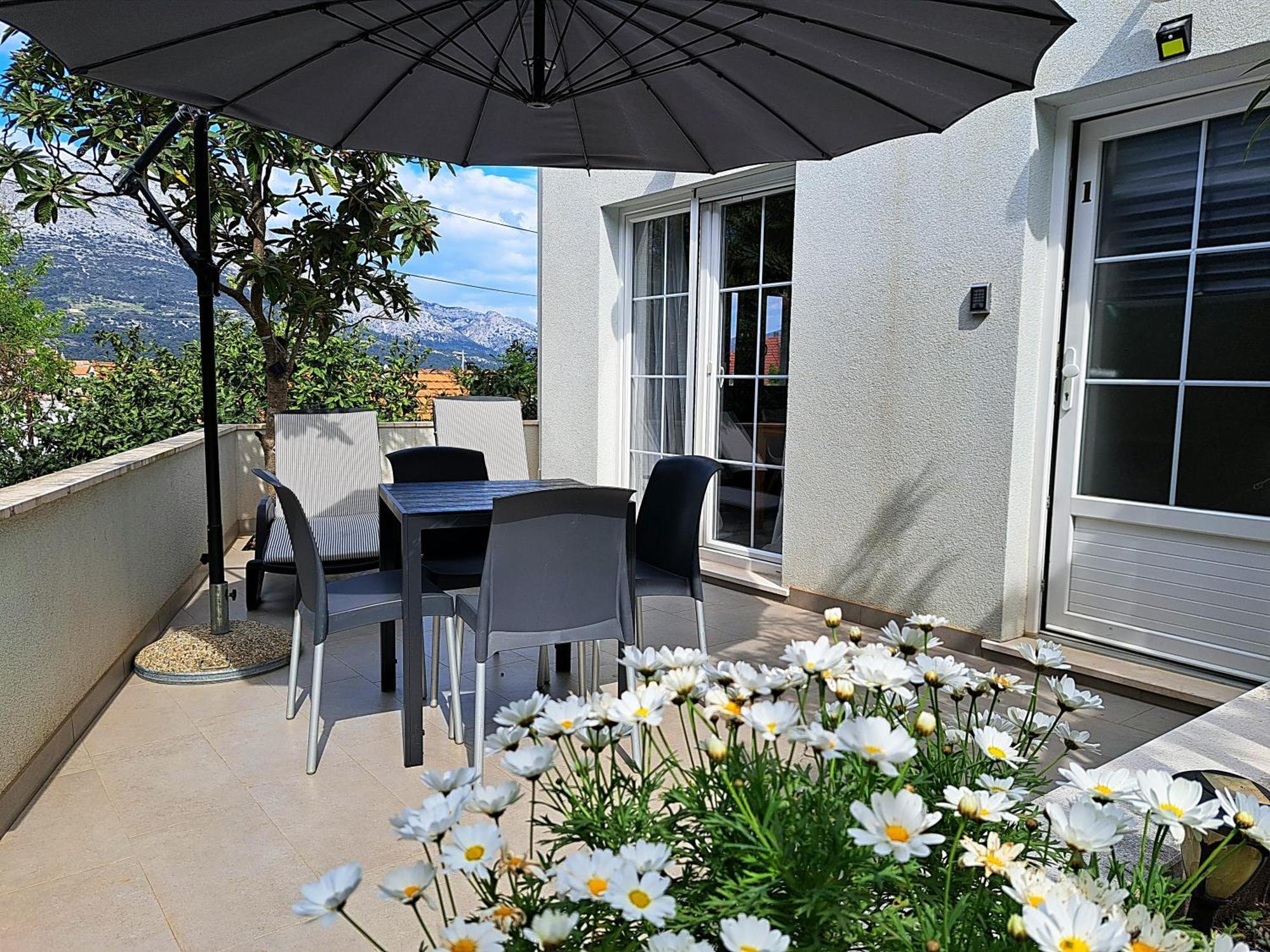 Adriatic Pearl Korcula Apartment Bagian luar foto